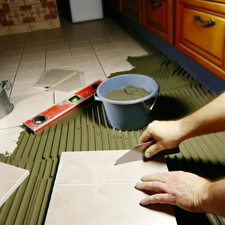 How to Tile Your Kitchen Floor: What’s the First Step?